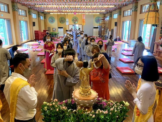 The Vesak Great Ceremony at Hoang Phap Temple in Jeonju City - South Korea